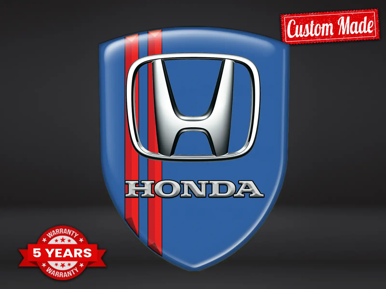 Honda Badges Max Durable Stylé Pro Performance